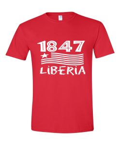 Liberia 1847 t-shirt
