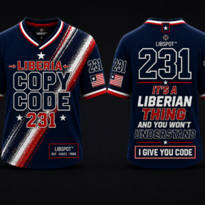 CODE CODE 231 TLIBERIA JERSEY