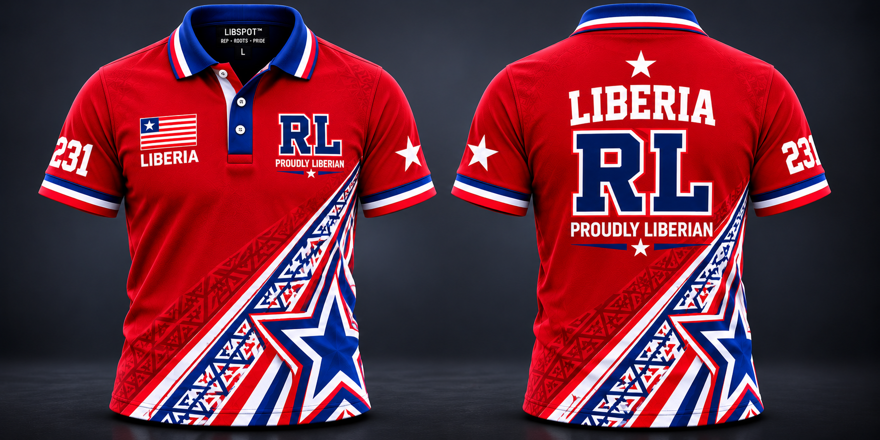 RL Heritage Red Polo Jersey